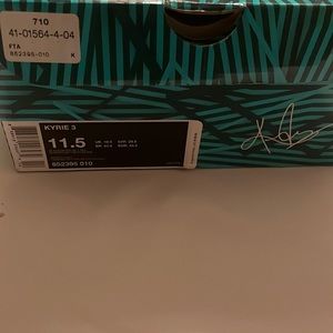 Nike Kyrie 3 Black/White-Silt Red J.B.Y & H+H “Just Be You” “Hungry & Humble”